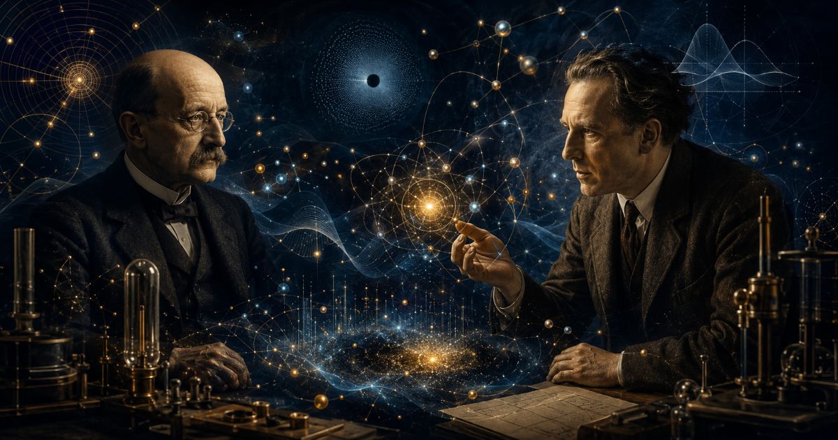 Max Planck et Werner Heisenberg face à la naissance de la théorie quantique