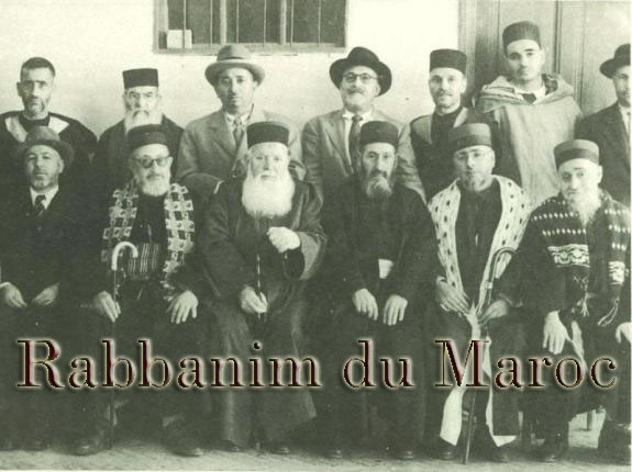 Rabbanim du Maroc