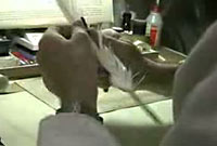 Fabrication d'un Séfèr Tora