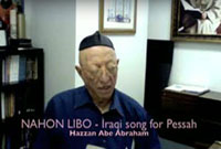 Chant irakien de Péssa'h