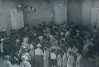 Pèlerinage à la nécropole de Beit Shéarim en 1954