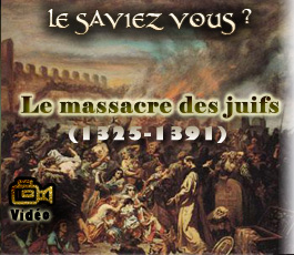 Le massacre des juifs (1321-1391)