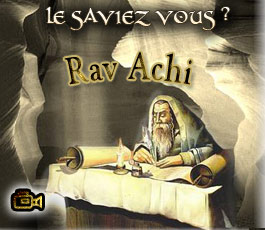 Rav Achi: le rédacteur du Talmud