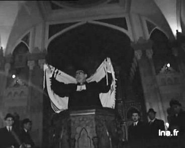 1971: cérémonie du Centenaire de la synagogue de Besançon