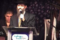 Avraham Fried à Kfar ‘Habad