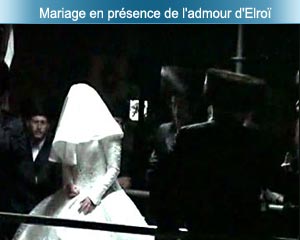 Mariage en présence de l'admour d'Elroï