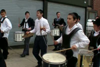 La fanfare de Lag Baomer à New York