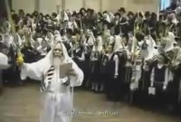 Hocha'ana Rabba chez les 'Hassidim Bobov