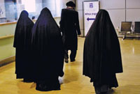 Les femmes juives en Burqua