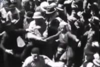 Allumage de Lag Ba'omer à Mérone en 1940