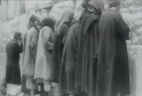 Jerusalem 1935 - Prière marocaine au Kottel