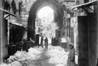 Jérusalem sous la neige en 1921