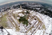 La tombe du Prophète Samuel sous la neige