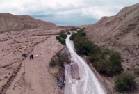 La mer morte filmée par un drone
