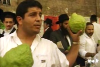 Le marché des 4 espèces à Jérusalem en 1993