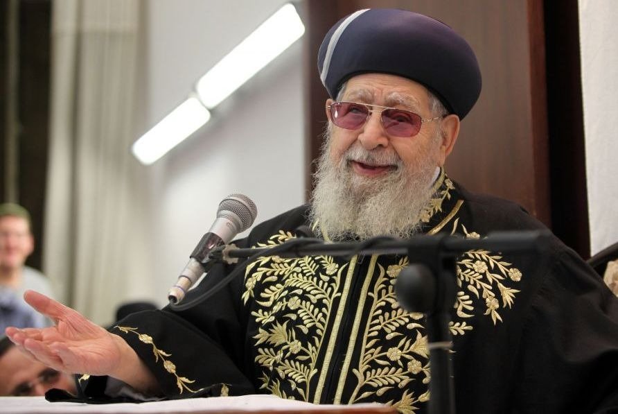 La tunique traditionnelle du grand rabbin sépharade 