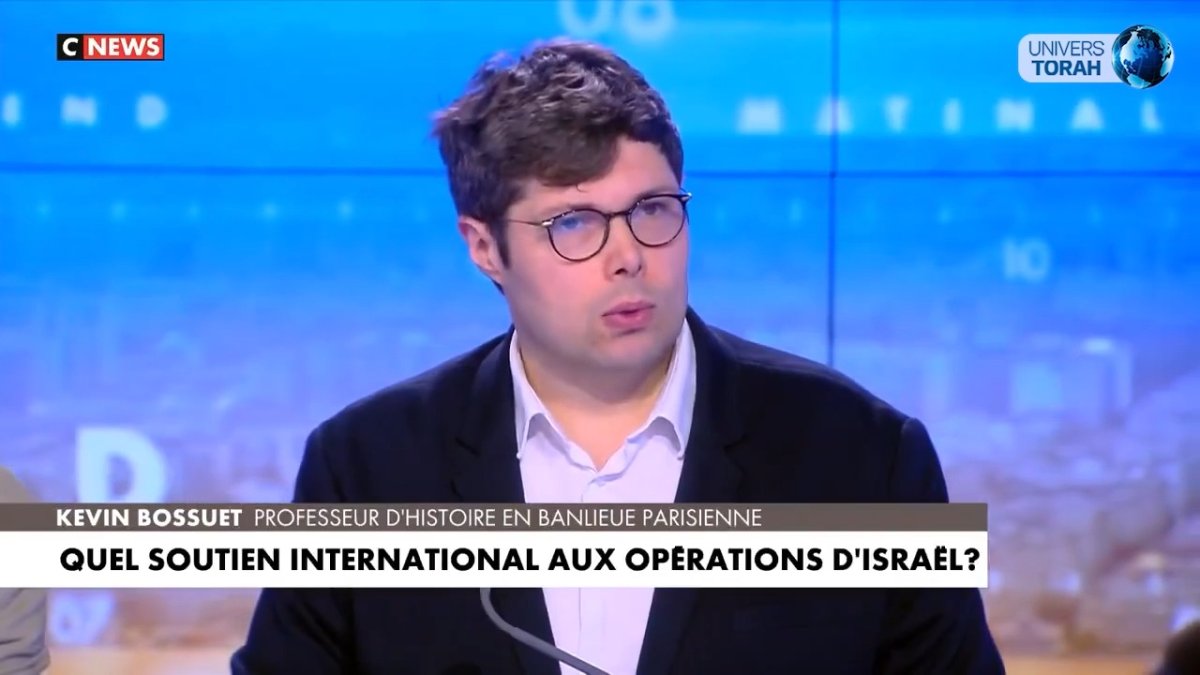 Soutient absolu de Kevin Bossuet au peuple israélien 