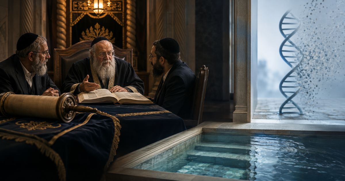 Étude de la Torah face aux limites de l’identification génétique.