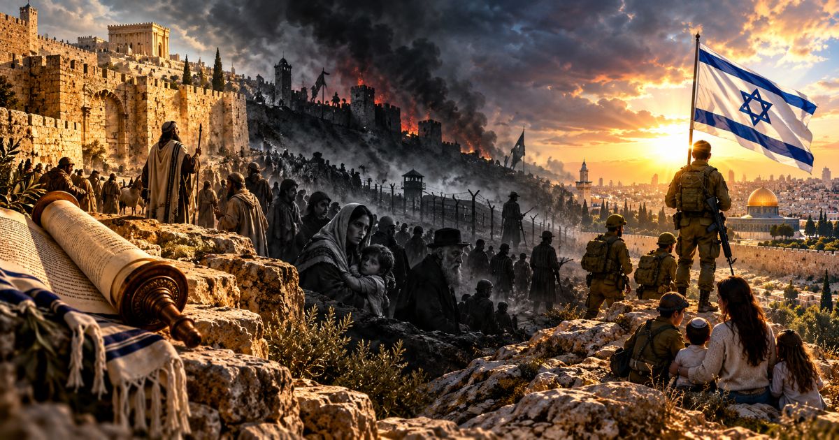 Histoire du peuple juif, des persécutions anciennes à la renaissance de l’État d’Israël