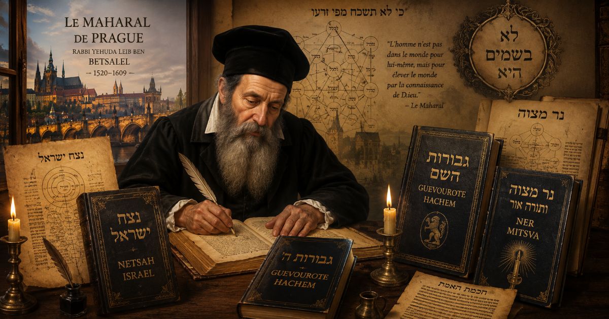 Le Maharal de Prague autour de ses oeuvres
