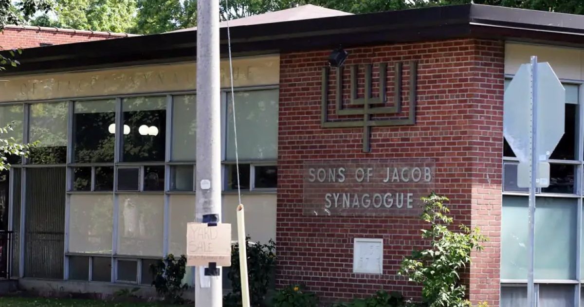 La synagogue Sons of Jacob à Belleville