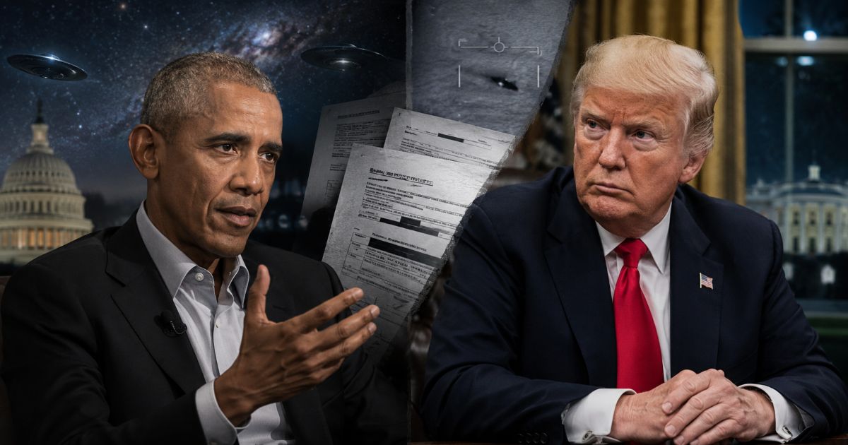 Deux figures politiques américaines sont mises en scène face aux dossiers UAP, entre documents déclassifiés, Washington et phénomènes aériens non identifiés.