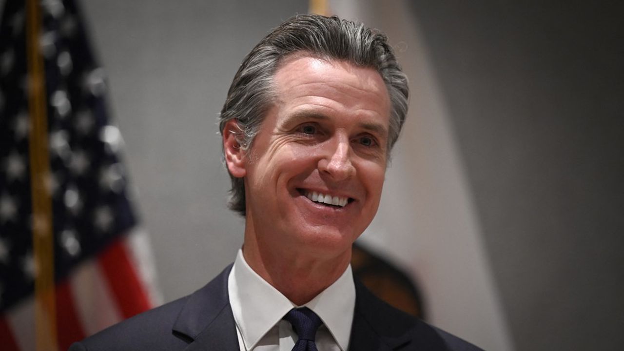 Gavin Newsom, promoteur de la loi