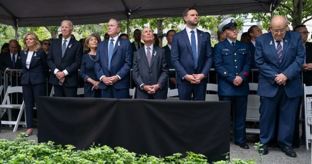 De nombreux responsables politiques et anciens dirigeants américains ont assisté, vendredi, à la cérémonie organisée à Ground Zero pour le 25e anniversaire des attentats.