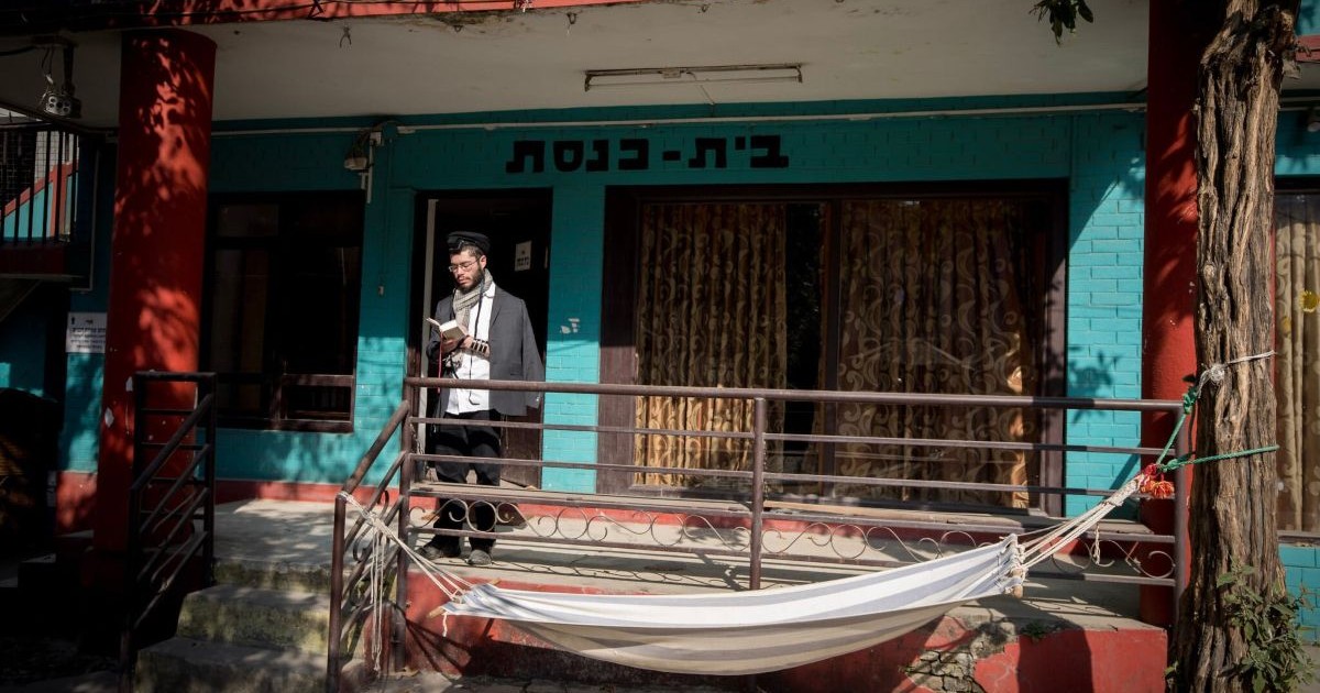 representation de la synagogue 'Habad