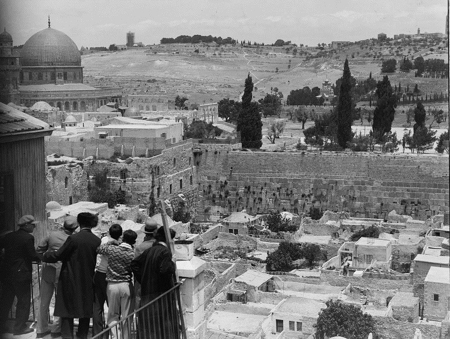 Après la guerre - Vue par le cartier marocain avant sa démolition