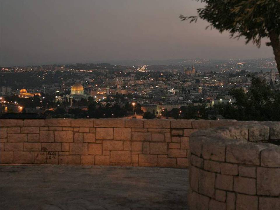 Jérusalem la nuit