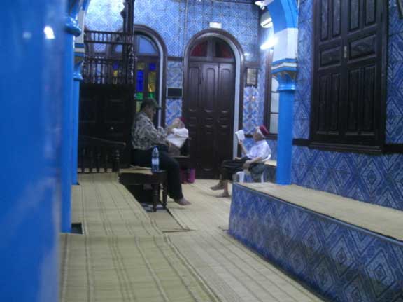 Une des plus anciennes et pittoresques synagogues de Damas