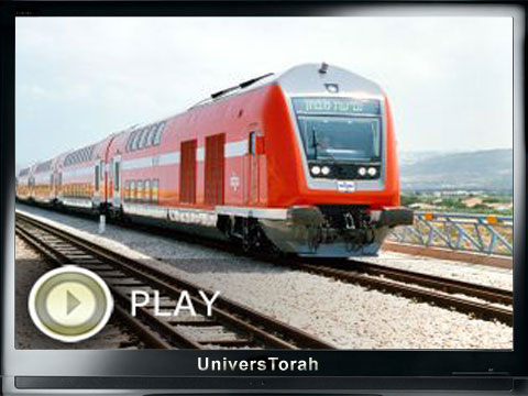 Le wagon-synagogue des trains israéliens !