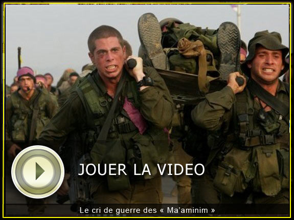 Le cri de guerre des « Ma’aminim »