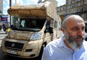 La « Synago-mobile » sillonne Moscou
