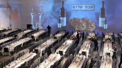 Un repas de Shabbat bat le record du Guinness à Tel Aviv
