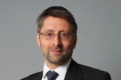 Haïm Korsia Elu Grand Rabbin de France.