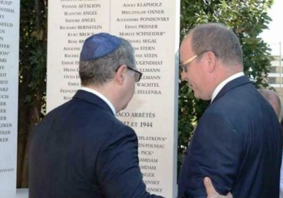 Le prince Albert demande pardon pour l'arrestation de juifs à Monaco