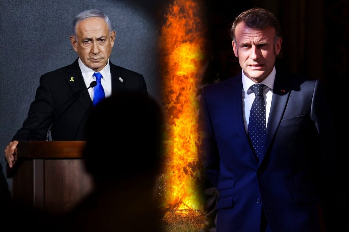 « Une épidémie antisémite » : Netanyahou accuse Macron