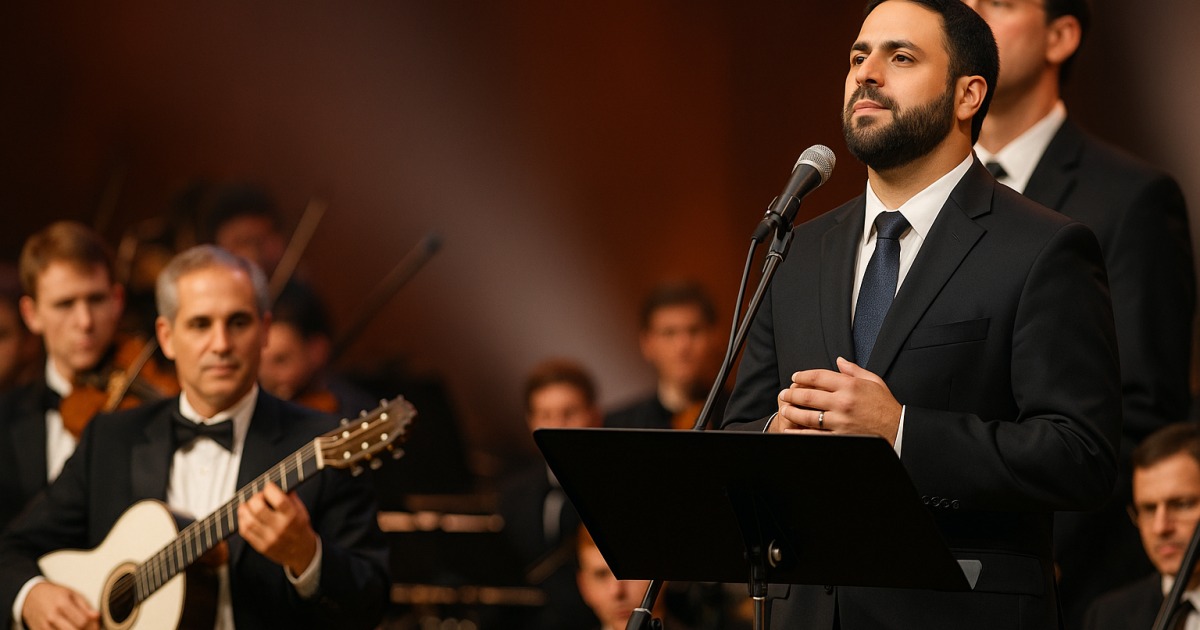Simon Ilouz et l'orchestre Andalou d'Israël