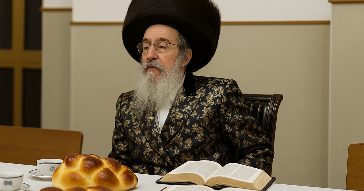 Mélavé Malka avec le Mélitzer Rebbé