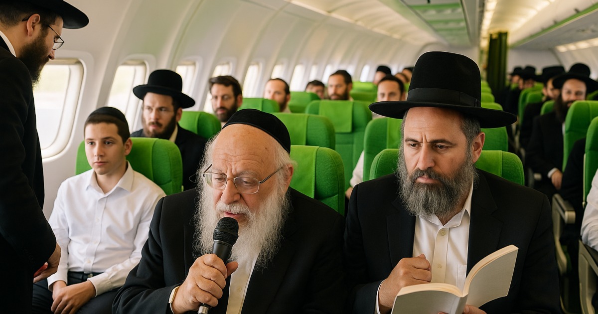 Le Chofar en avion contre la grippe AH1N1