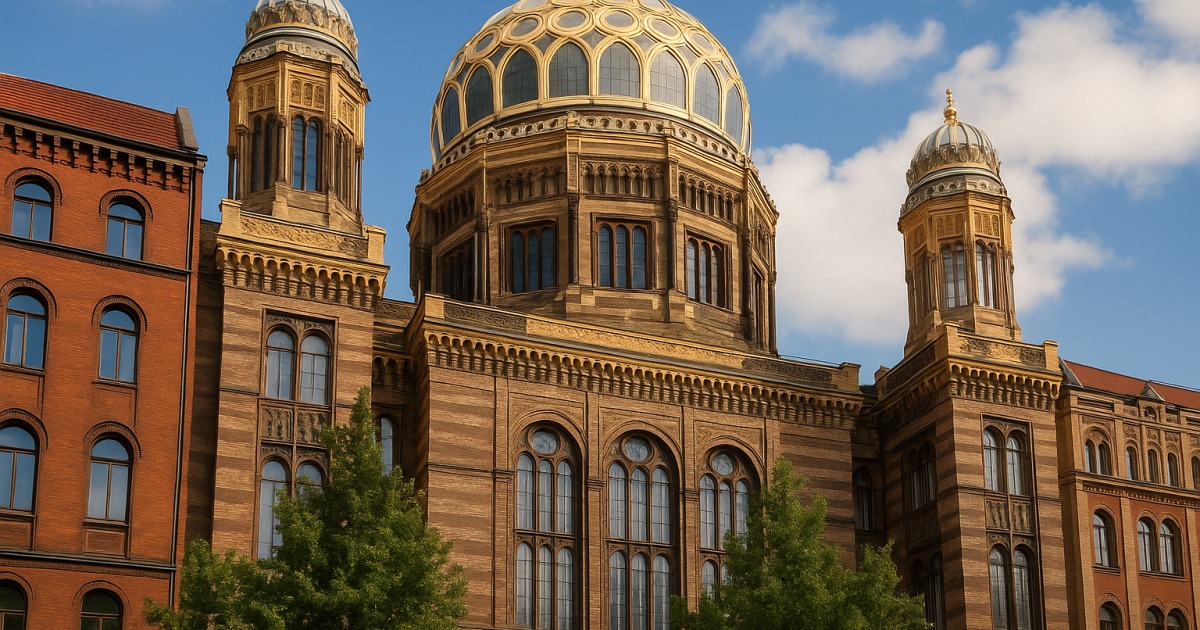 La grande synagogue de Berlin
