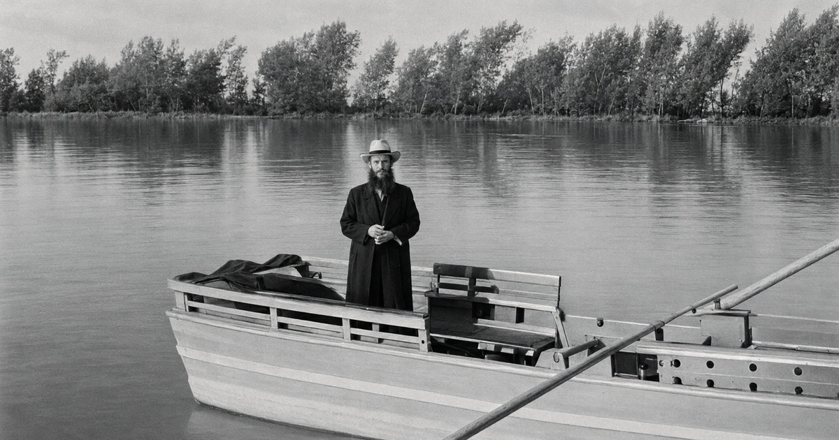 Yosselé Rosenblat sur le Jourdain