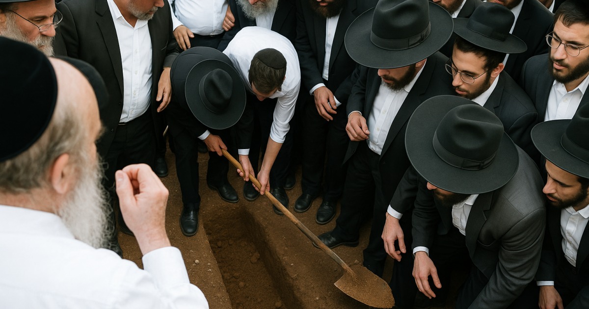 L'enterrement de Rav Ya'acov Yossef Zal