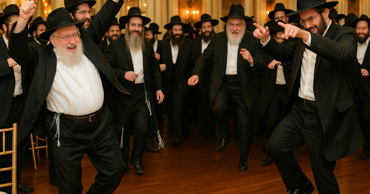 Quand le Rabbin danse !