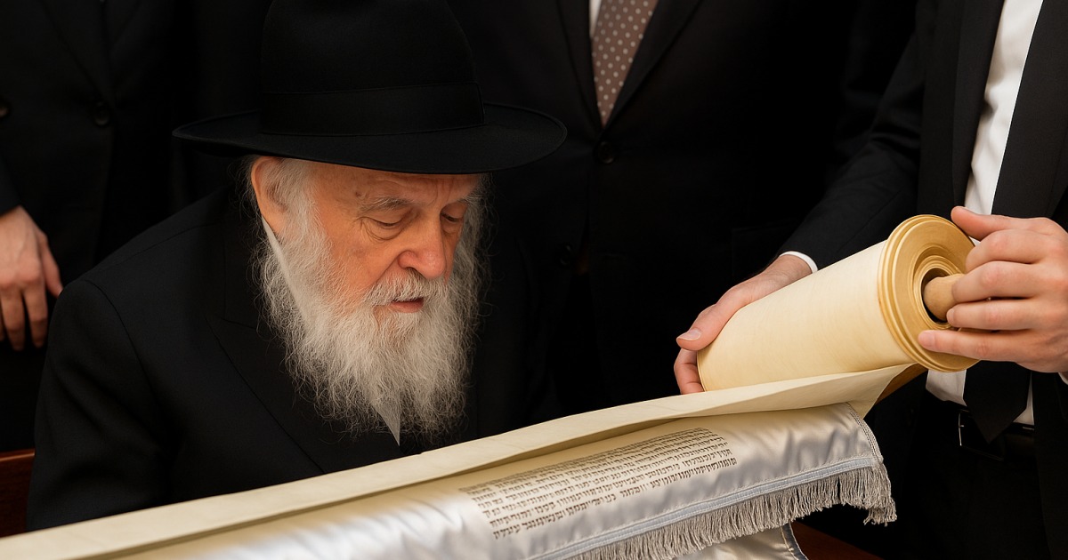 Lecture de la Méguila avec la rav Kanievski