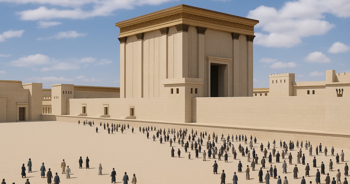 Visite du second Temple en 3 dimensions