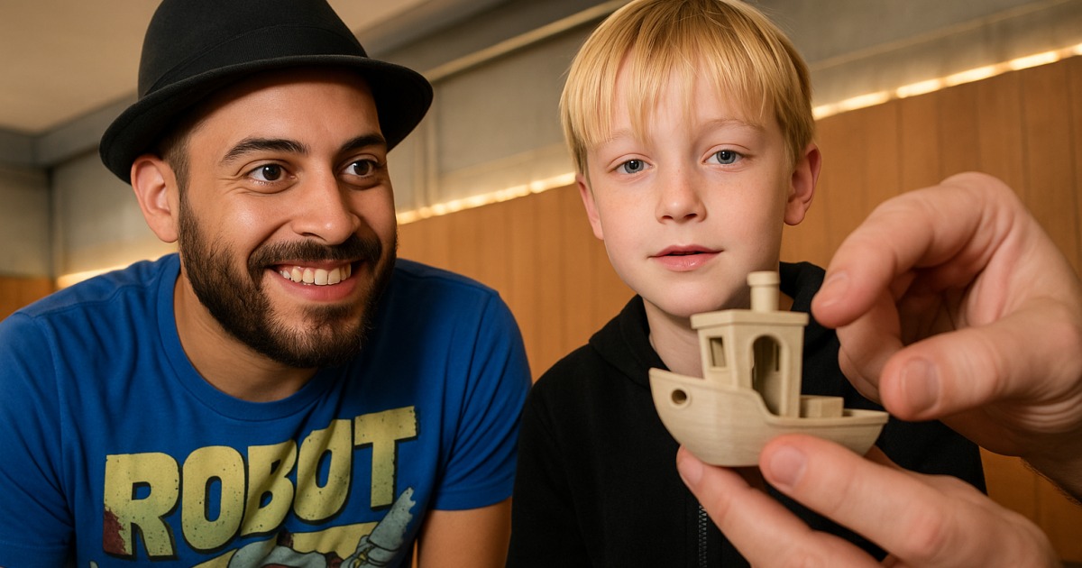 L'enfant et les Téfilines