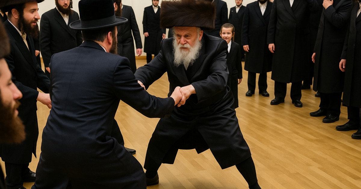 Un rabbin dans le vent